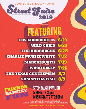 Street Faire 2019 Lineup