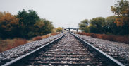 open space, railroad