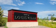 City Sign, City of Louisville