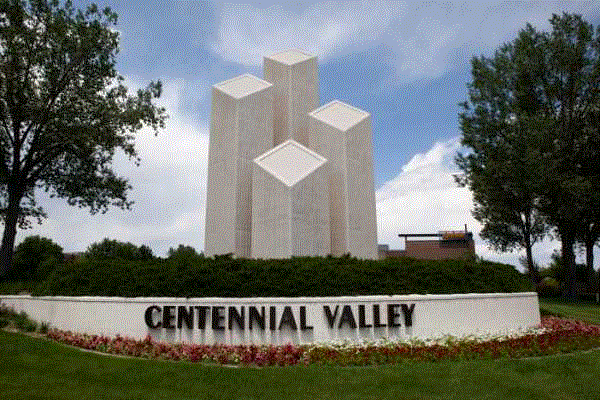 Sign at Centennial Valley