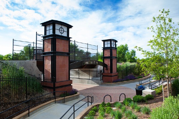 South Street Underpass in summer