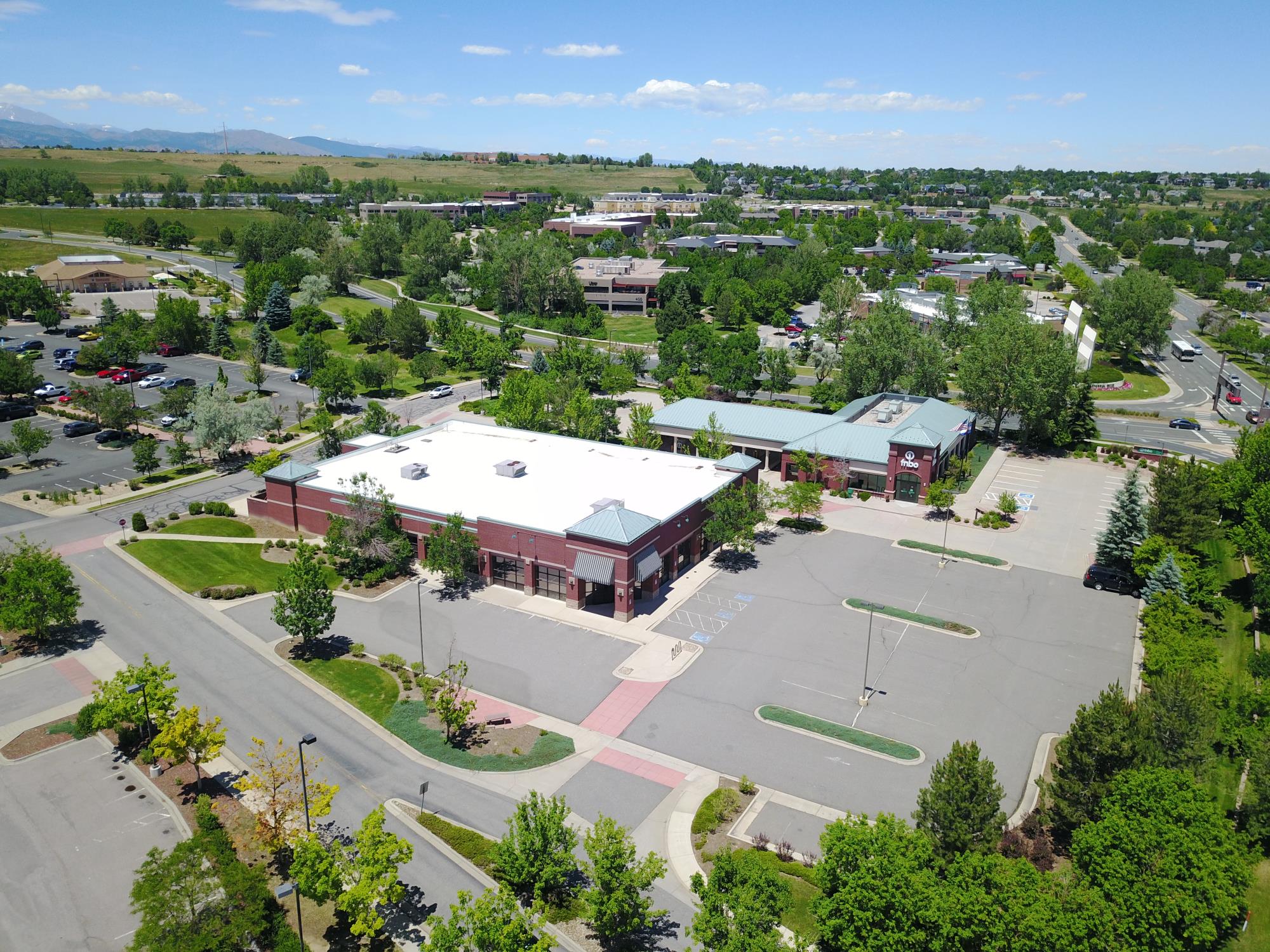 McCaslin Corridor aerial view