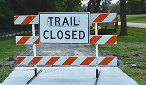 trail-closed