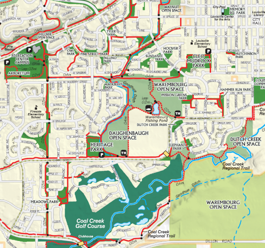 Map of City Trails