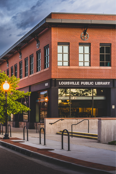 photo of library building