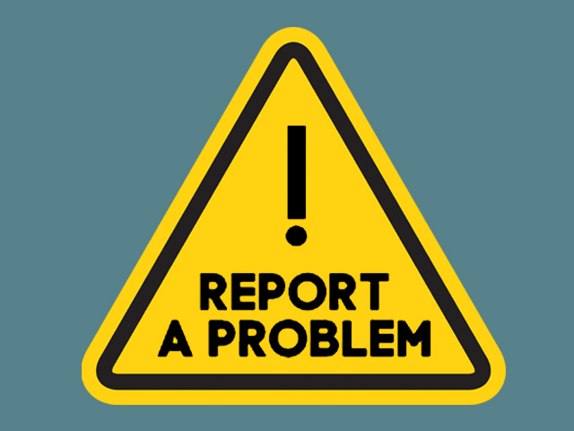 Report A Problem